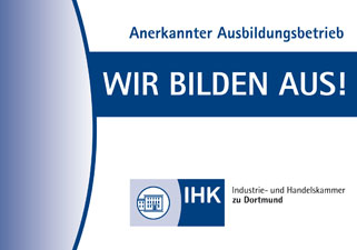 Das Logo der IHK Dortmund, Partner für Ausbildung und Karriere